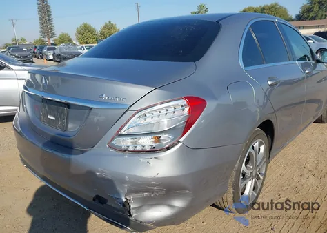 2015 Mercedes-Benz C 300 4Matic from USA, damaged, VIN 55SWF4KB5FU048259